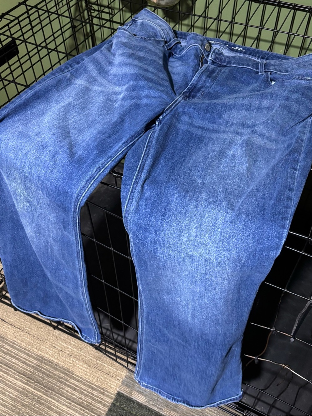 Old Navy Blue Wide-Leg Jeans